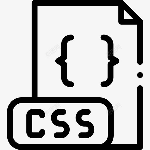 Css文档和文件4线性图标svg_新图网 https://ixintu.com Css 文件 文档 线性