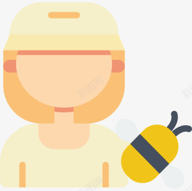 养蜂人职业21公寓图标图标