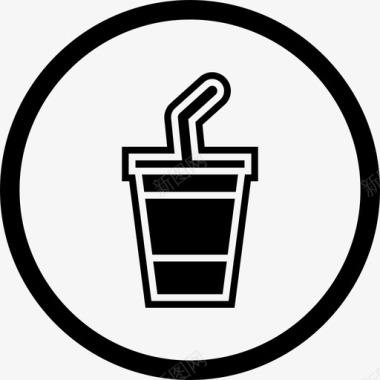 罐头饮料果汁图标图标