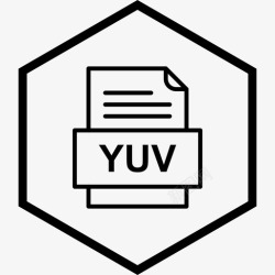 YUV文件格式yuv文件文件文件类型格式图标高清图片