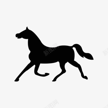 27 horse trot图标
