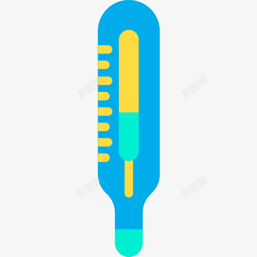 医用扁平温度计156图标svg_新图网 https://ixintu.com 医用 扁平 温度计