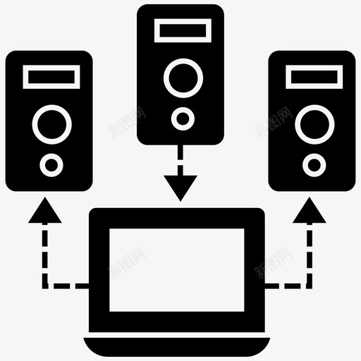 服务器数据库数据中心数据托管图标svg_新图网 https://ixintu.com 共享 字形 托管 数据 数据中心 数据库 服务器 网络 集合