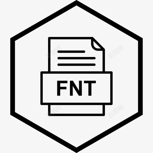 fnt文件文件文件类型格式图标svg_新图网 https://ixintu.com 41种文件格式 fnt文件文件 文件类型 格式