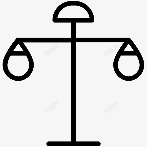 司法商业公平图标svg_新图网 https://ixintu.com 公平 司法 商业 商业和金融办公室 法律 规模 金融