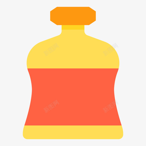 威士忌瓶子和容器3平的图标svg_新图网 https://ixintu.com 威士忌 容器 平的 瓶子