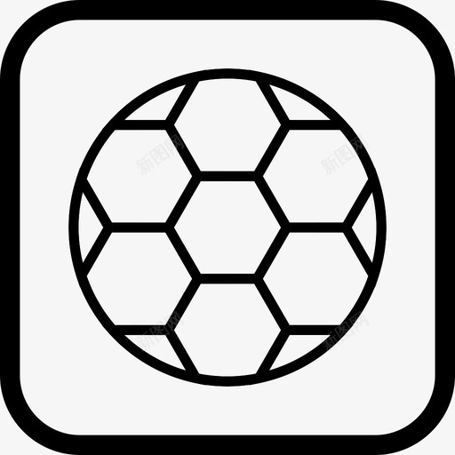 足球运动体育和游戏图标svg_新图网 https://ixintu.com 体育 游戏 足球 运动
