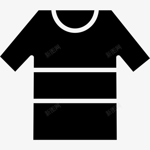T恤男士配件6纯色图标svg_新图网 https://ixintu.com 男士 纯色 配件