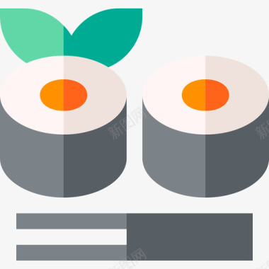 寿司纯素5平的图标图标
