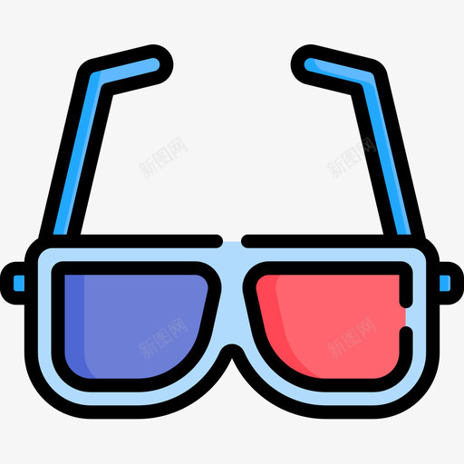 3d眼镜风景艺术27线性颜色图标svg_新图网 https://ixintu.com 3d 眼镜 线性 艺术 颜色 风景