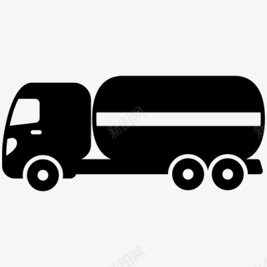 油车卡车运输图标图标