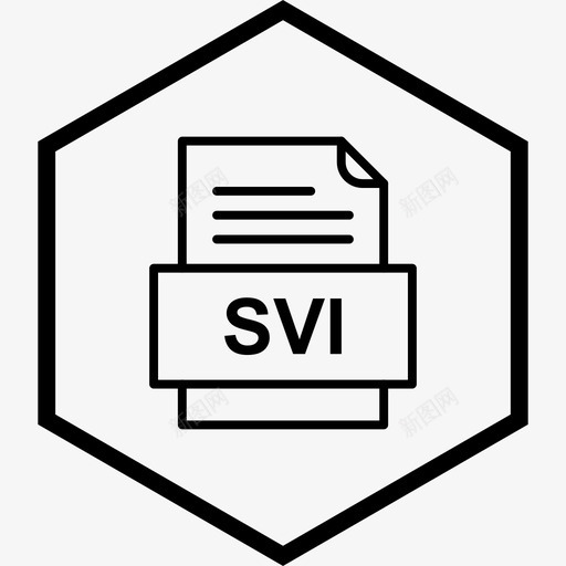 svi文件文件文件类型格式图标svg_新图网 https://ixintu.com 41种文件格式 svi文件文件 文件类型 格式