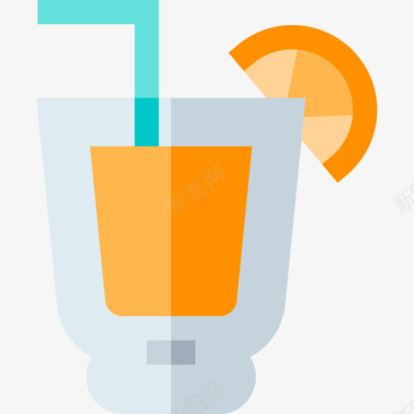 果汁纯素5无糖图标图标