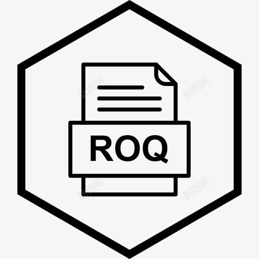 roq文件文件文件类型格式图标svg_新图网 https://ixintu.com roq 文件 格式 类型