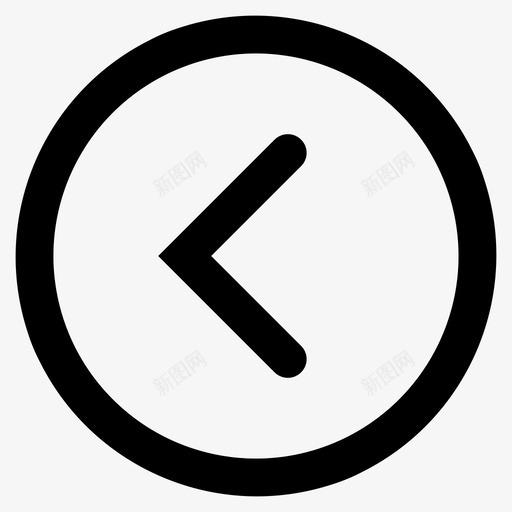V形界面左图标svg_新图网 https://ixintu.com V形 ui ui和ux ux 左 左箭头 界面