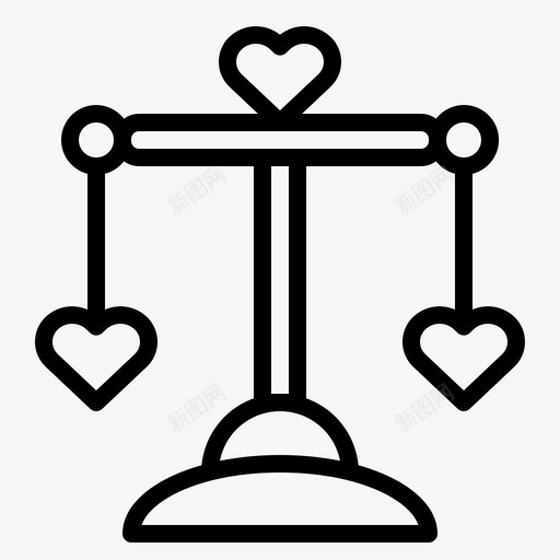 平衡适当值得图标svg_新图网 https://ixintu.com 值得 冥想 均匀 尺度 平衡 适合 适当