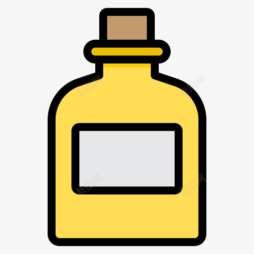 瓶子瓶子和容器4线性颜色图标svg_新图网 https://ixintu.com 容器 瓶子 线性 颜色