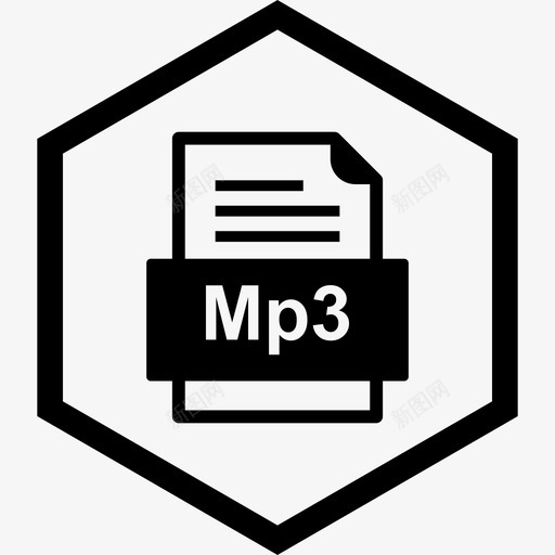 mp3文件文件文件类型格式图标svg_新图网 https://ixintu.com 41种文件格式 mp3文件文件 文件类型 格式