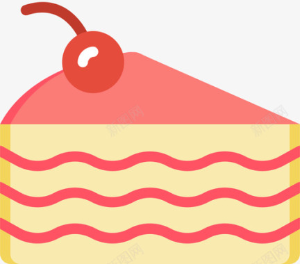 蛋糕块野餐61平的图标图标