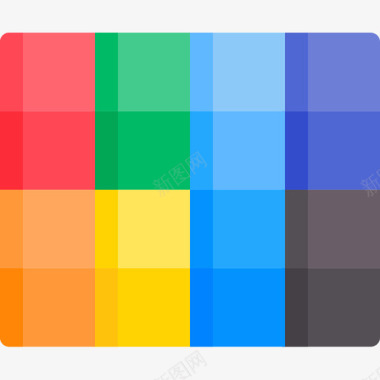 颜色照片编辑工具14平面图标图标