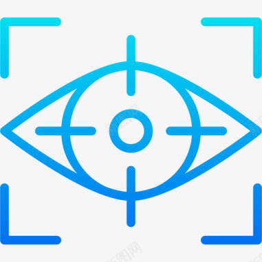 视觉搜索引擎优化和商业2梯度图标图标