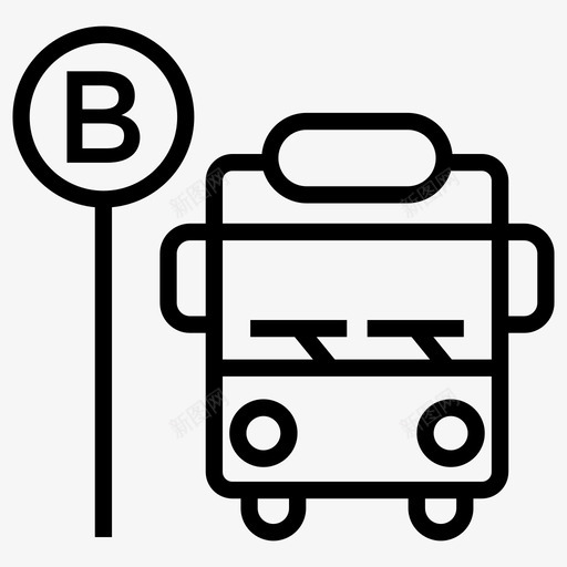 本地巴士运输长途汽车本地交通图标svg_新图网 https://ixintu.com 交通 元素 公共 向量 图标 城市 巴士 本地 车辆 运输 长途汽车