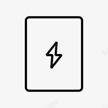 充电电池ipad图标图标