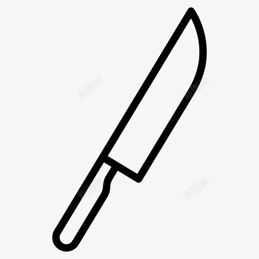 切割工具厨房用具图标svg_新图网 https://ixintu.com 切割 厨房用具 工具