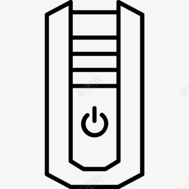 个人电脑电器机箱图标图标