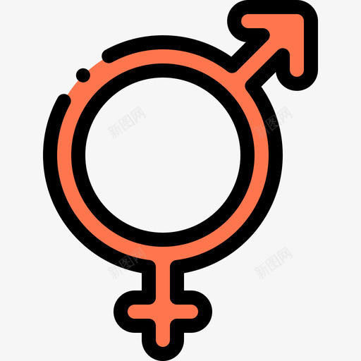 Bigender世界骄傲日11线性颜色图标svg_新图网 https://ixintu.com Bigender 世界 线性 颜色 骄傲