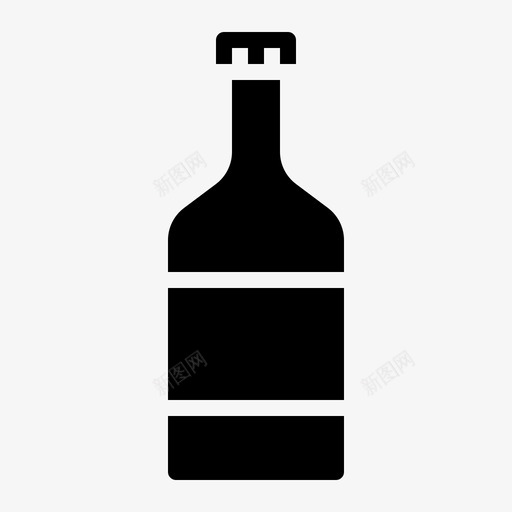 啤酒瓶瓶子和容器1装满图标svg_新图网 https://ixintu.com 啤酒瓶 瓶子和容器1 装满