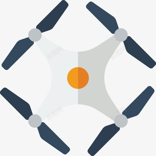无人机无人机技术7平面图标svg_新图网 https://ixintu.com 平面 技术 无人机