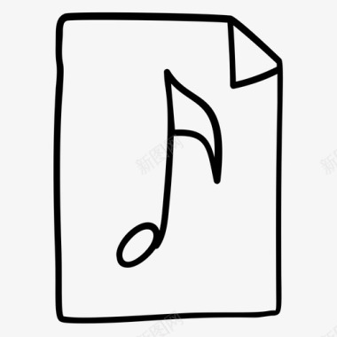 音乐文件音乐页面歌曲列表图标图标