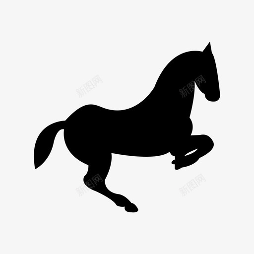 14 jumping horse witsvg_新图网 https://ixintu.com 14 jumping horse wit