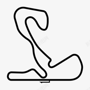 赞德沃特赛道一级方程式大奖赛图标图标