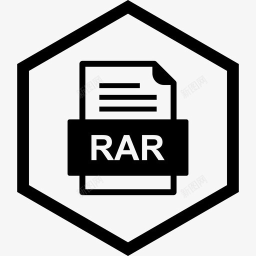 rar文件文件文件类型格式图标svg_新图网 https://ixintu.com 41种文件格式 rar文件文件 文件类型 格式