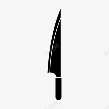 刀炊具厨房用具图标图标