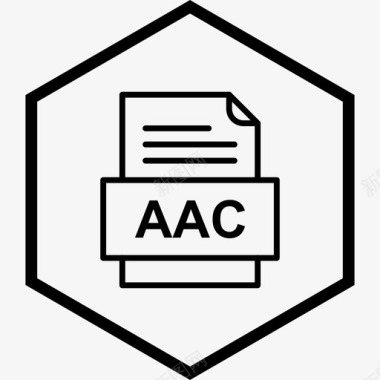 aac文件文件文件类型格式图标图标