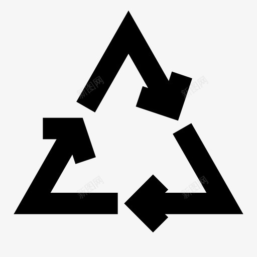 回收生态环境保护图标svg_新图网 https://ixintu.com 再加工 回收 环境保护 生态 科技雕文24像素