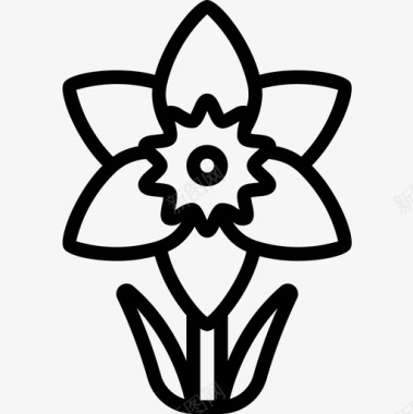 水仙花英国直系图标图标