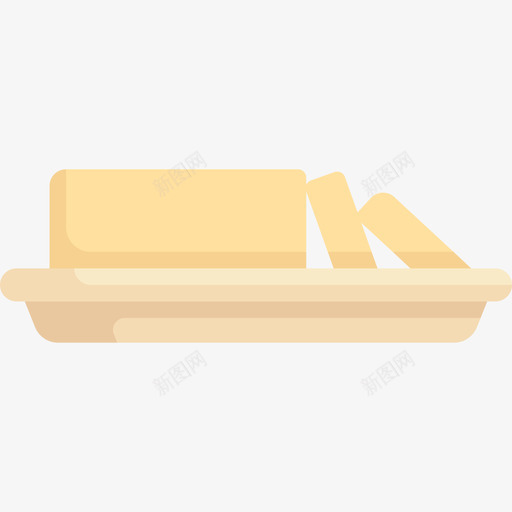黄油早餐32平的图标svg_新图网 https://ixintu.com 平的 早餐 黄油