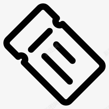 代金券优惠券折扣图标图标