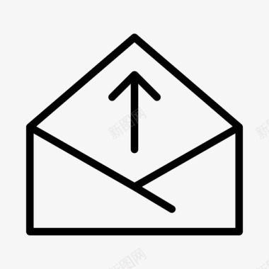 更新邮件信件消息图标图标