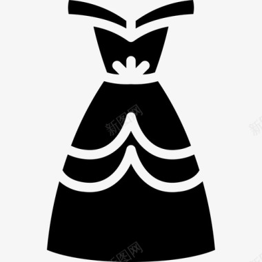 礼服公主2填充图标图标