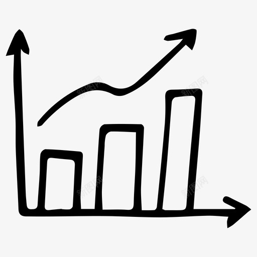 图表涂鸦办公室图标svg_新图网 https://ixintu.com 办公室 图表 涂鸦 素描