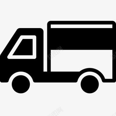 运输卡车运输服务图标图标