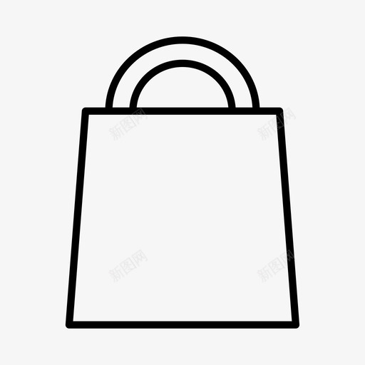 采购袋配件杂货袋图标svg_新图网 https://ixintu.com 杂货 购物袋 配件 采购