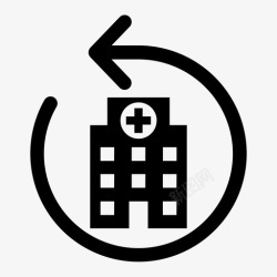 传统的医疗保健和医疗传统医疗保健医院医学图标高清图片