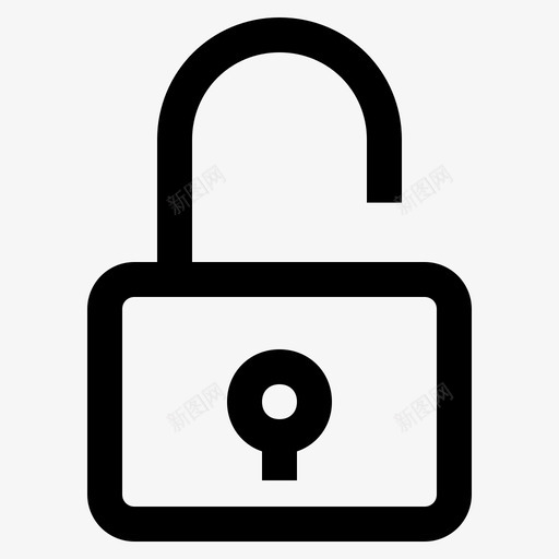 打开挂锁钥匙密码图标svg_新图网 https://ixintu.com 信息 密码 打开 挂锁 联系 解锁 钥匙