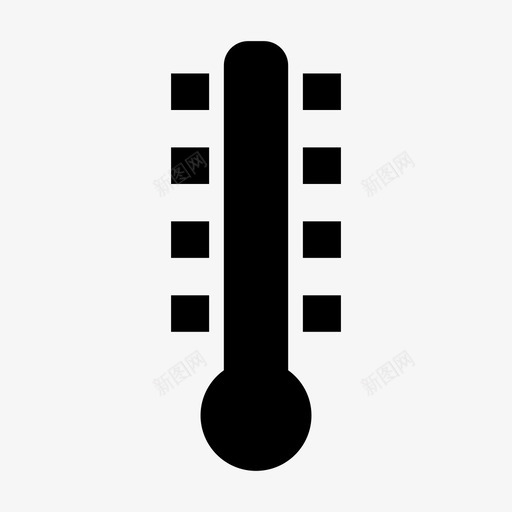 温度摄氏度冷图标svg_新图网 https://ixintu.com 天气 摄氏度 温度 温度计